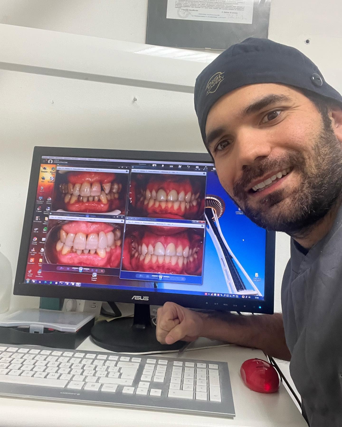 Dr. Giovanni Dolce nello studio